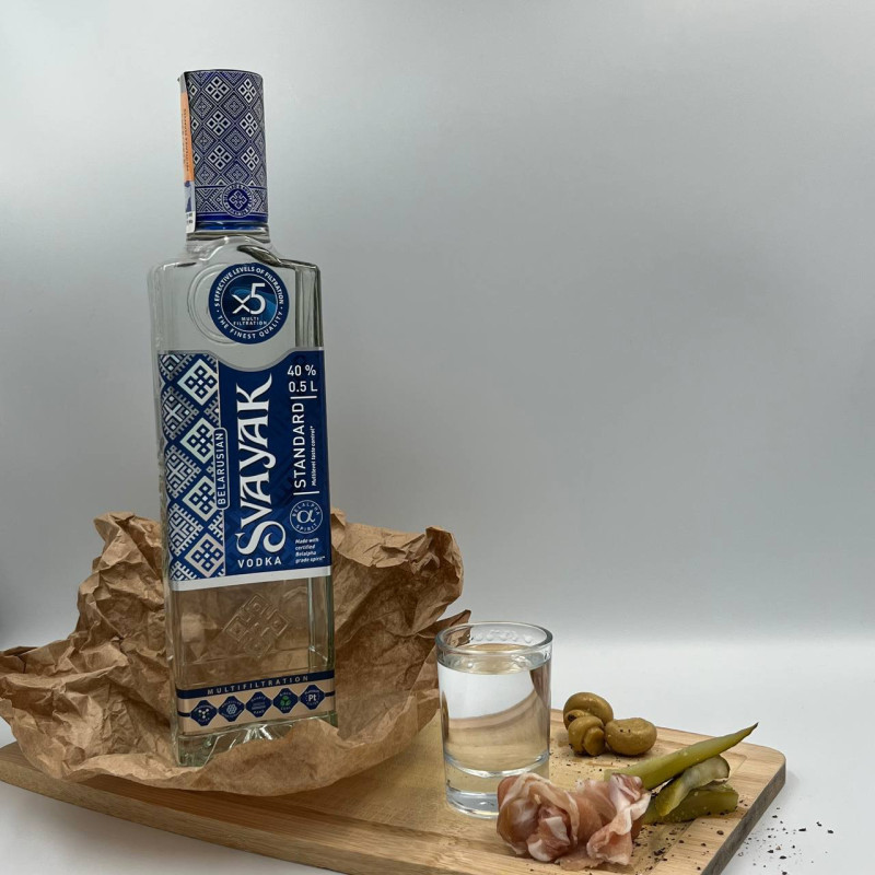 Водка "Сваяк" стандарт РБ 50 мл
