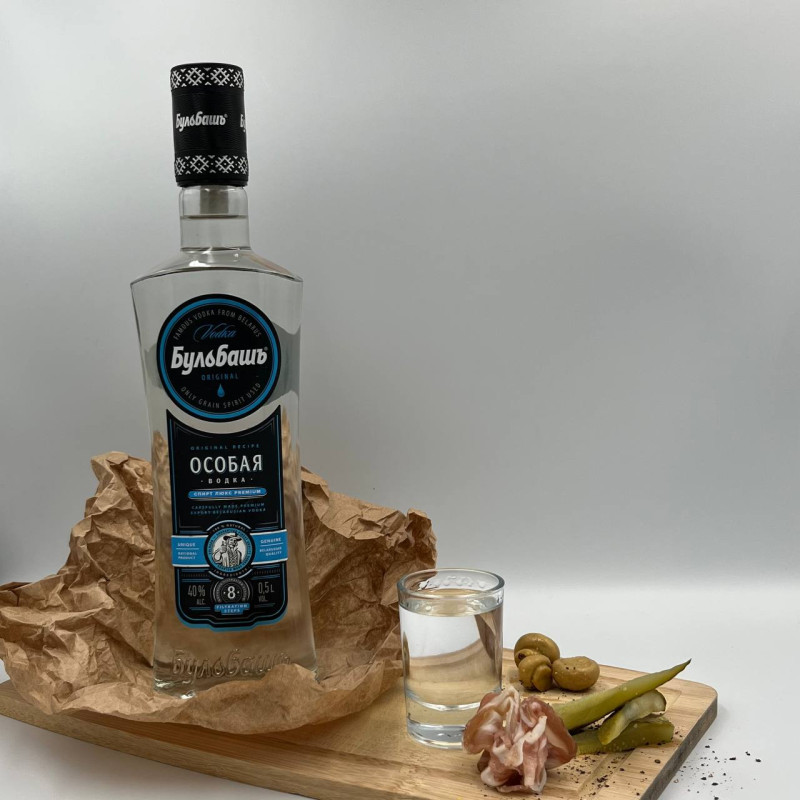 Водка "Бульбаш" особая РБ 50 мл